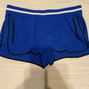 Blue shorts